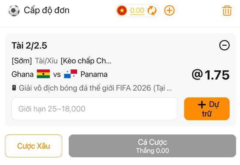 Nên hiểu kèo Tài Xỉu 2.25 như thế nào để chơi không rối