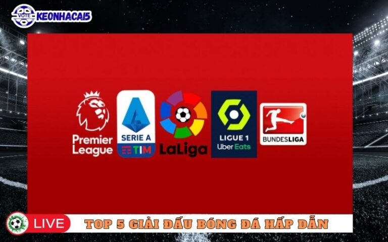 Top 5 Giai Dau Bong Da Hap Dan Nhat The Gioi Hien Nay